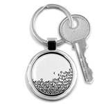 Love Love Love Key Chain (Round)