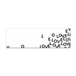 Love Love Love Sticker Bumper (10 pack)