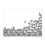 Love Love Love Sticker A4 (10 pack)