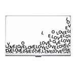 Love Love Love Business Card Holder