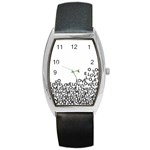 Love Love Love Barrel Style Metal Watch