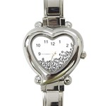 Love Love Love Heart Italian Charm Watch