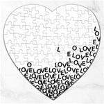 Love Love Love Jigsaw Puzzle (Heart)