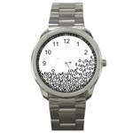 Love Love Love Sport Metal Watch