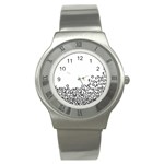 Love Love Love Stainless Steel Watch