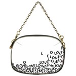 Love Love Love Chain Purse (One Side)