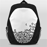 Love Love Love Backpack Bag