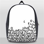 Love Love Love School Bag (XL)