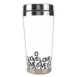 Love Love Love Stainless Steel Travel Tumbler