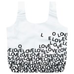 Love Love Love Full Print Recycle Bag (XL)