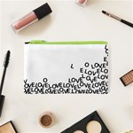 Love Love Love Cosmetic Bag (XS)