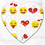 Valentine Emojis Jigsaw Puzzle (Heart)