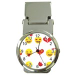 Valentine Emojis Money Clip Watch