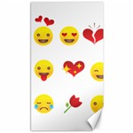 Valentine Emojis Canvas 40  x 72 