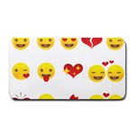 Valentine Emojis Medium Bar Mat