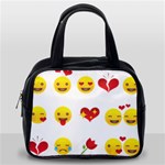 Valentine Emojis Classic Handbag (One Side)