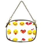 Valentine Emojis Chain Purse (Two Sides)