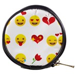 Valentine Emojis Mini Makeup Bag