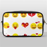 Valentine Emojis Toiletries Bag (One Side)