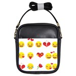 Valentine Emojis Girls Sling Bag