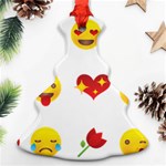 Valentine Emojis Ornament (Christmas Tree) 