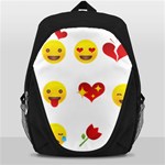 Valentine Emojis Backpack Bag