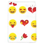 Valentine Emojis Removable Flap Cover (L)