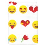 Valentine Emojis Removable Flap Cover (S)