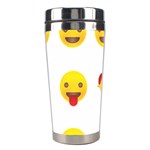 Valentine Emojis Stainless Steel Travel Tumbler