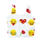 Valentine Emojis Full Print Recycle Bag (M)