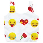 Valentine Emojis Full Print Recycle Bag (XL)