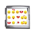 Valentine Emojis Mega Link Italian Charm (18mm)