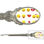 Valentine Emojis Letter Opener