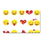 Valentine Emojis Magnet (Rectangular)