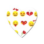 Valentine Emojis Magnet (Heart)