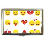 Valentine Emojis Cigarette Money Case