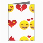 Valentine Emojis Greeting Cards (Pkg of 8)