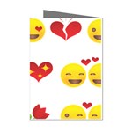 Valentine Emojis Mini Greeting Cards (Pkg of 8)