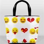 Valentine Emojis Bucket Bag