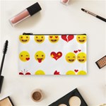 Valentine Emojis Cosmetic Bag (Small)