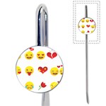 Valentine Emojis Book Mark