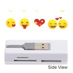 Valentine Emojis Memory Card Reader (Stick)