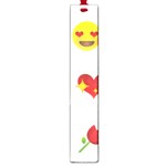 Valentine Emojis Large Book Mark