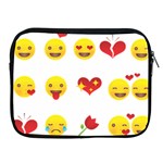 Valentine Emojis Apple iPad Zipper Case