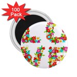 Floral Love 2.25  Magnet (100 pack) 