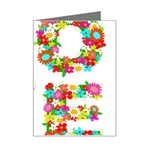 Floral Love Mini Greeting Card