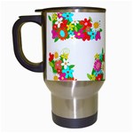 Floral Love Travel Mug (White)