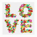 Floral Love Medium Glasses Cloth