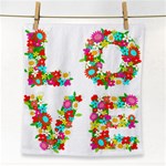 Floral Love Face Towel