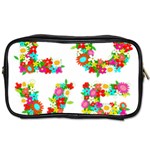 Floral Love Toiletries Bag (Two Sides)